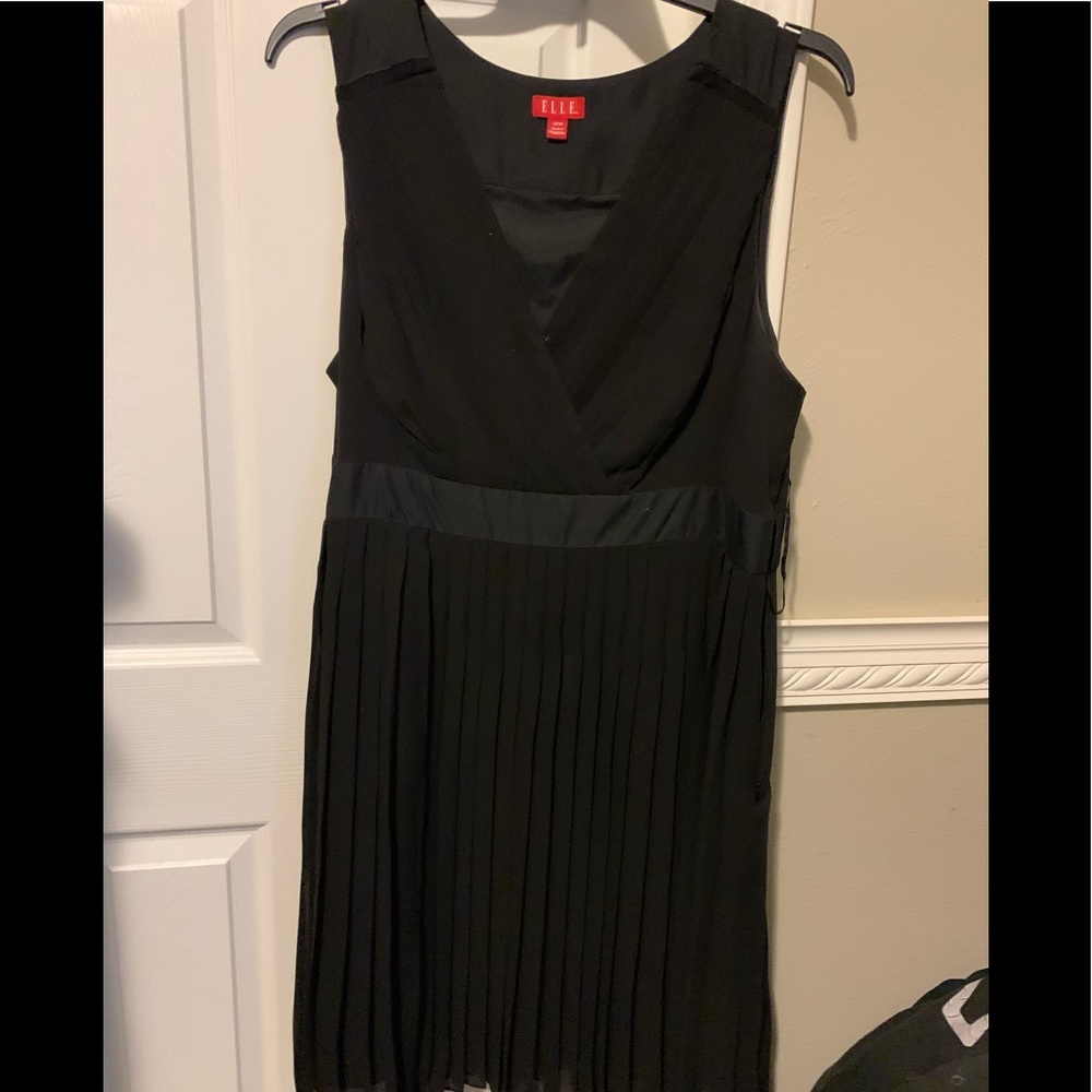 Chiffon knee length dress